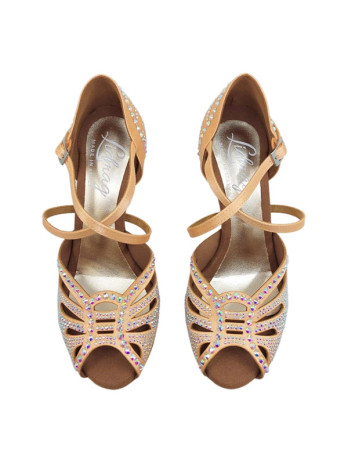 Rhinestone dance shoes L55