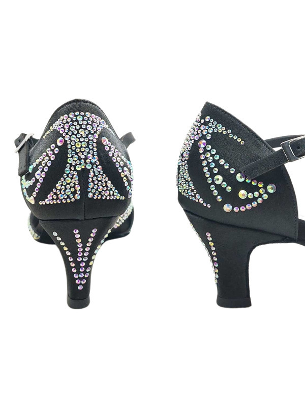 Plesni čevlji z okrasnimi kamni L13