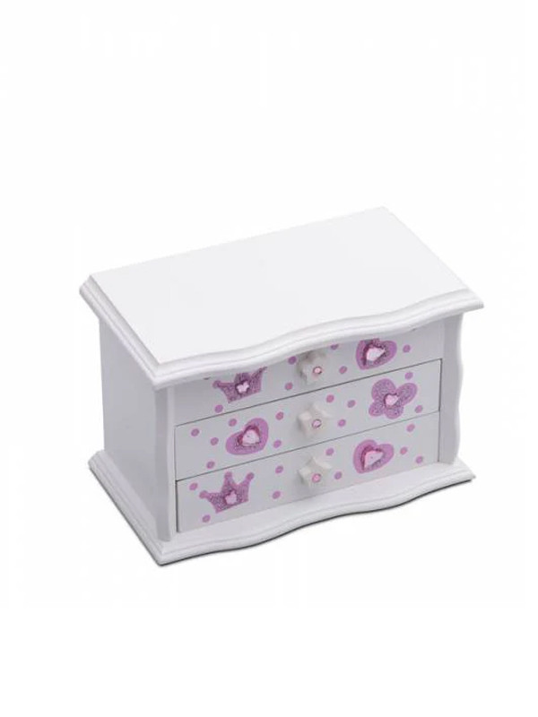 Wooden Music Jewellery Box