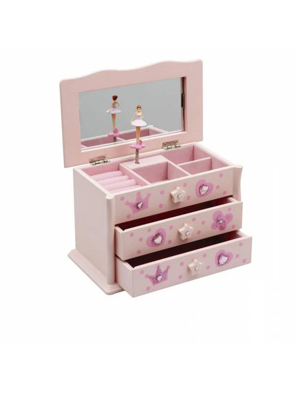 Wooden Music Jewellery Box