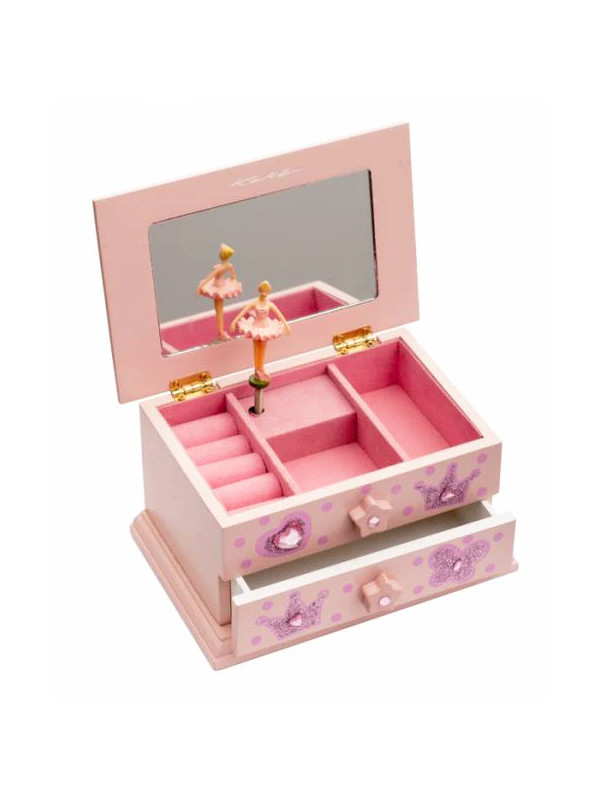 Wooden Music Jewellery Box