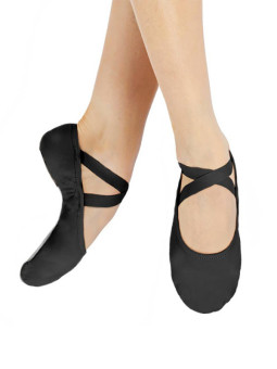 Ballet Slipper LIBERTY Black