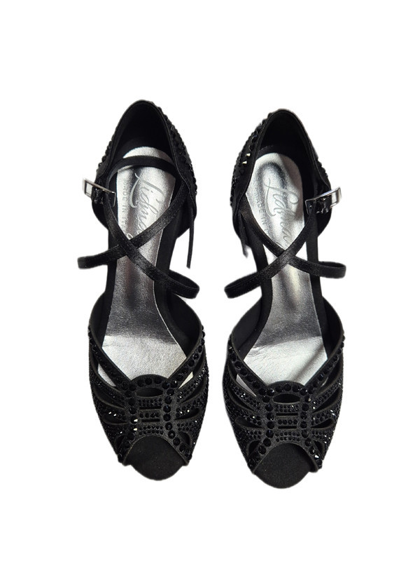 Rhinestone dance shoes L55